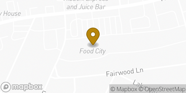 Map showing the location of Starbucks in Chattanooga, TN 37416