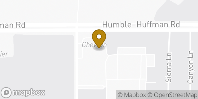 Map showing the location of Amazon Locker - Desert in Atascocita, TX 77346
