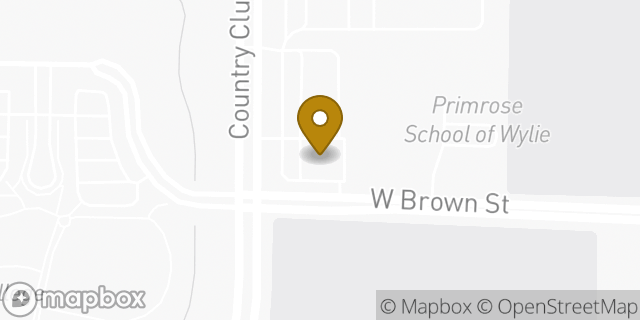 Map showing the location of Amazon Locker - Consul in Wylie, TX 75098