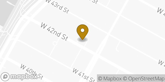 Map showing the location of Life Time in New York, NY 10036