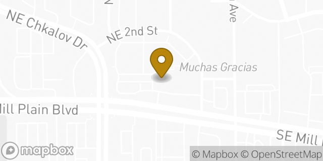 Map showing the location of Chipotle Mexican Grill in Vancouver, WA 98684