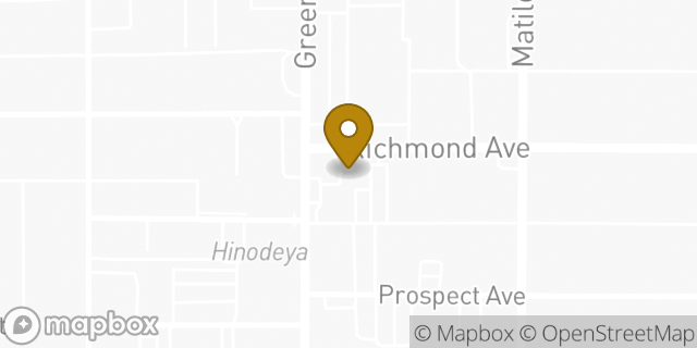 Map showing the location of 7-Eleven in Dallas, TX 75206