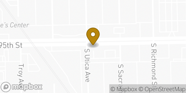 Map showing the location of Fifth Third Bank in Evergreen Park, IL 60805