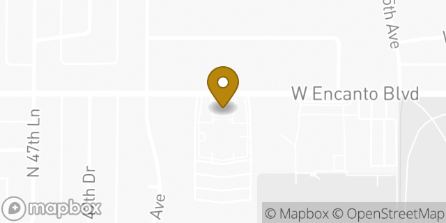 Map showing the location of The Church of Jesus Christ of Latter-day Saints in Phoenix, AZ 85035