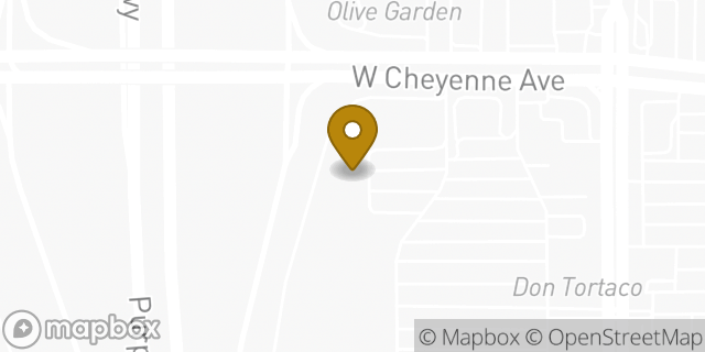 Map showing the location of The UPS Store in Las Vegas, NV 89108