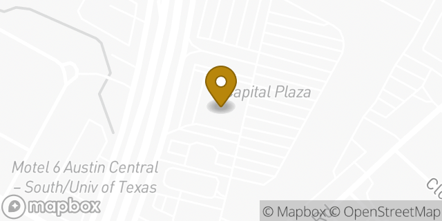 Map showing the location of Chase Bank in Austin, TX 78723