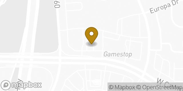 Map showing the location of Starbucks in Grand Prairie, TX 75052