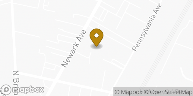 Map showing the location of Amazon Locker - Softening in Elizabeth, NJ 07208
