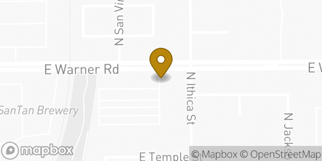 Map showing the location of CubeSmart Self Storage in Chandler, AZ 85225
