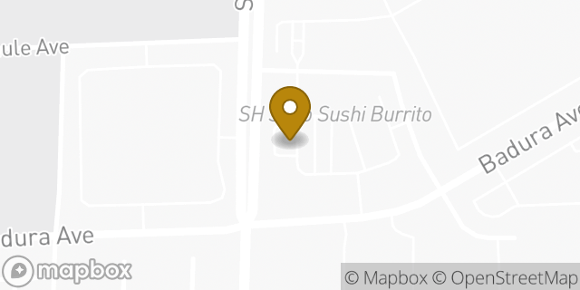 Map showing the location of Starbucks in Las Vegas, NV 89118
