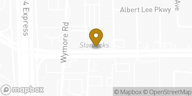 Map showing the location of Starbucks in Winter Park, FL 32789