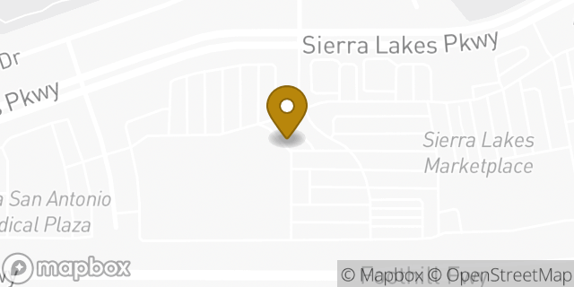 Map showing the location of Costco in Fontana, CA 92336