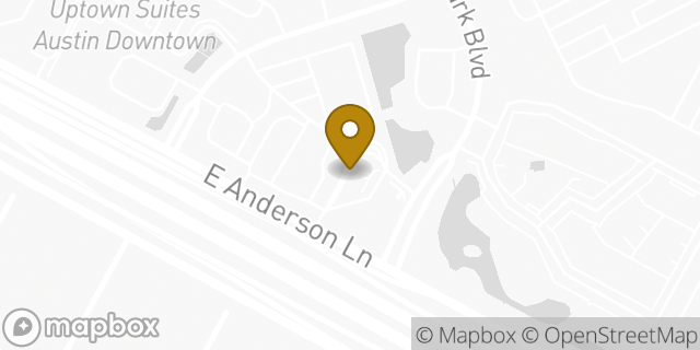 Map showing the location of McDonald's in Austin, TX 78752