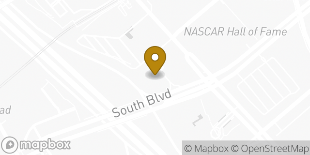 Map showing the location of Fifth Third Bank in Charlotte, NC 28202