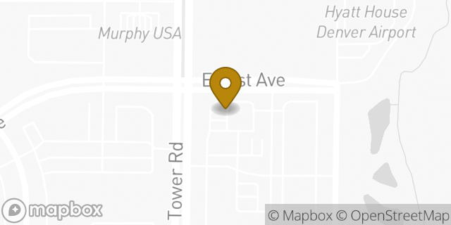 Map showing the location of 7-Eleven Charge in Denver, CO 80249