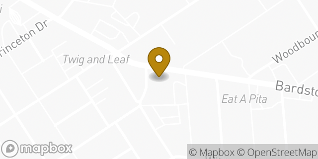 Map showing the location of CVS Pharmacy in Louisville, KY 40205