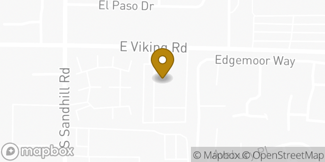 Map showing the location of The Church of Jesus Christ of Latter-day Saints in Las Vegas, NV 89121