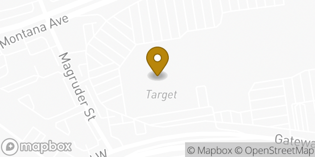 Map showing the location of Target in El Paso, TX 79925