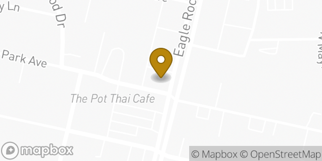 Map showing the location of Starbucks in Los Angeles, CA 90041