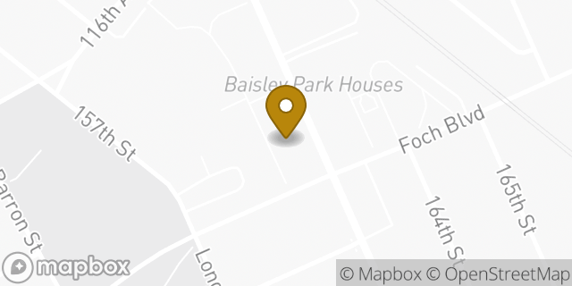 Map showing the location of Amazon Locker - Johns in Queens, NY 11434