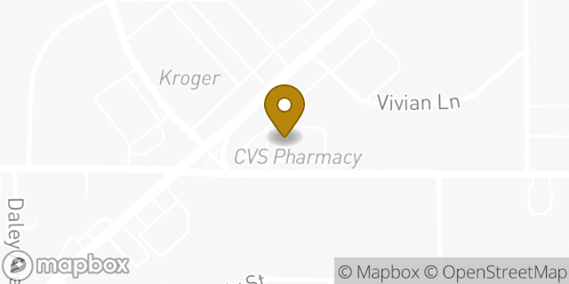 Map showing the location of CVS Beauty in Richland Hills, TX 76180