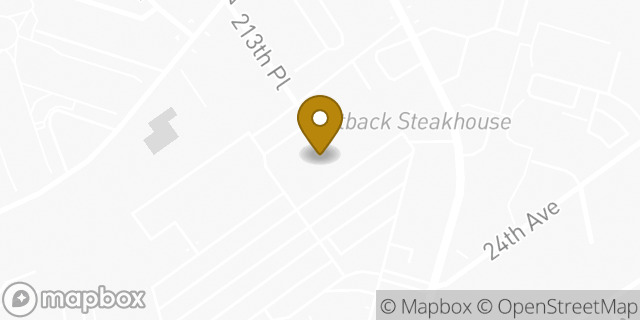 Map showing the location of Chipotle Mexican Grill in Bayside, NY 11360