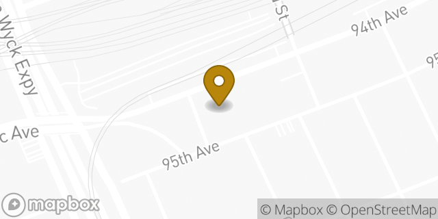 Map showing the location of CubeSmart Self Storage in Jamaica, NY 11435