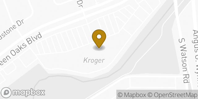 Map showing the location of AutoZone in Arlington, TX 76018