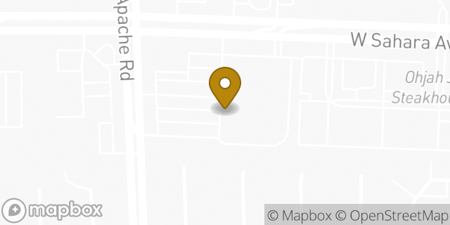Map showing the location of Albertsons in Las Vegas, NV