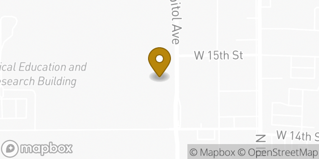Map showing the location of Starbucks in Indianapolis, IN 46202