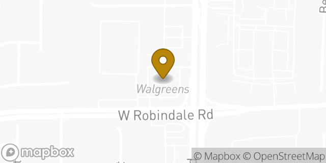 Map showing the location of ATM Walgreens in Las Vegas, NV