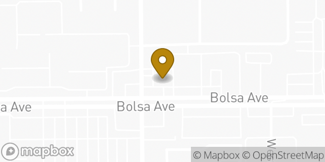 Map showing the location of Amazon Locker - Skedaddle in Westminster, CA 92683