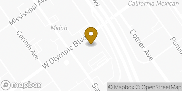 Map showing the location of HomeGoods in Los Angeles, CA 90064