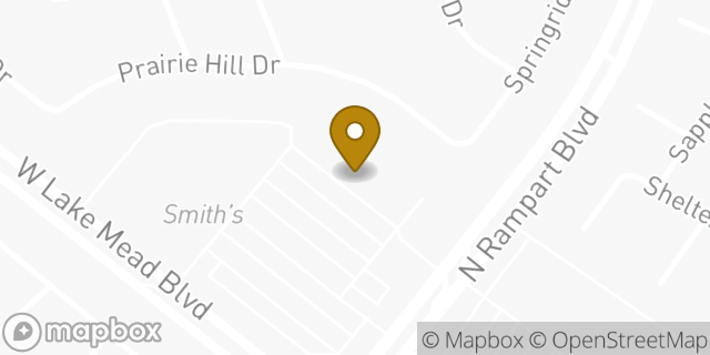 Map showing the location of The UPS Store in Las Vegas, NV 89128
