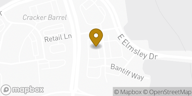 Map showing the location of McDonald's in Greensboro, NC 27406
