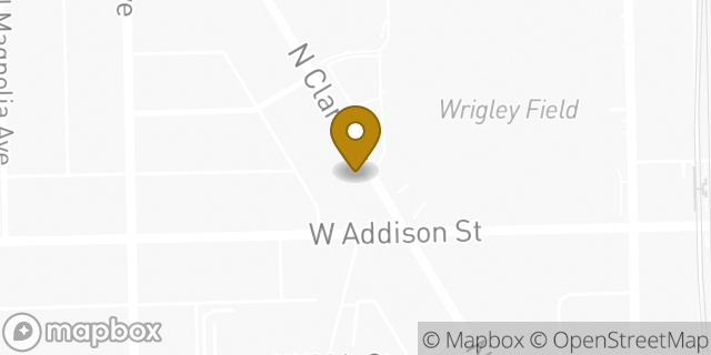 Map showing the location of McDonald's in Chicago, IL 60613