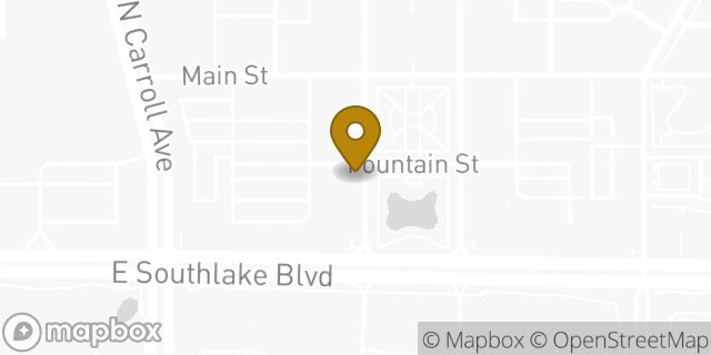 Map showing the location of Athleta in Southlake, TX 76092