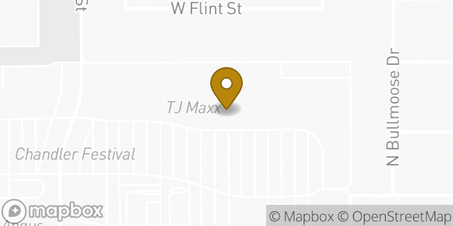 Map showing the location of T.j. Maxx in Chandler, AZ 85224