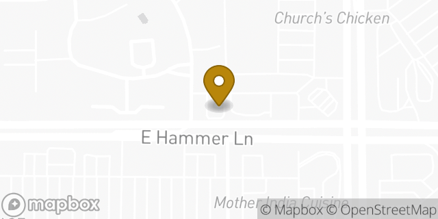 Map showing the location of Chipotle Mexican Grill in Stockton, CA 95210