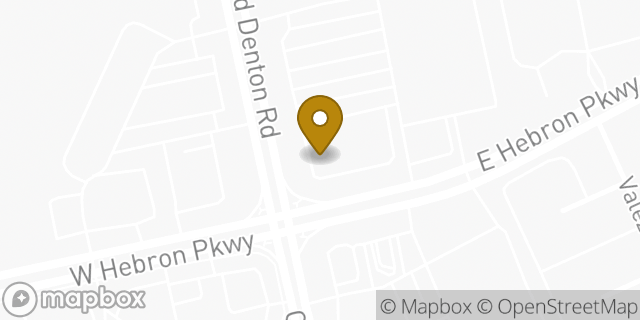 Map showing the location of Subway in Carrollton, TX 75010