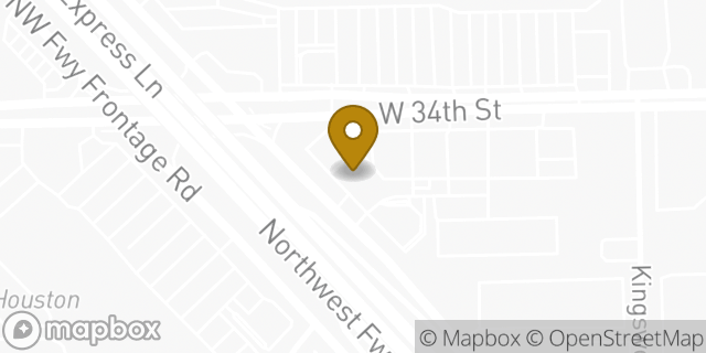 Map showing the location of Chipotle Mexican Grill in Houston, TX 77092