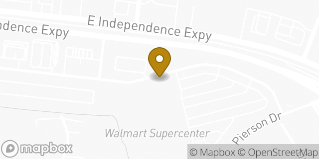 Map showing the location of Subway in Charlotte, NC 28205