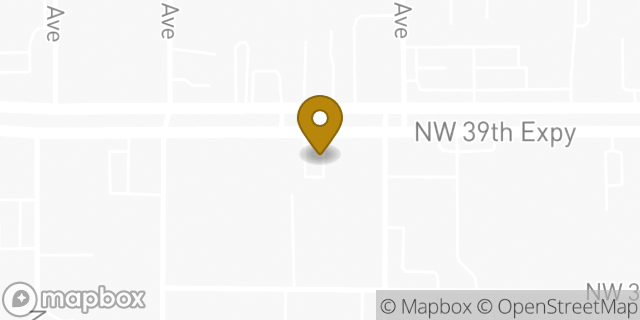 Map showing the location of Avis Car Rental in Bethany, OK 73008