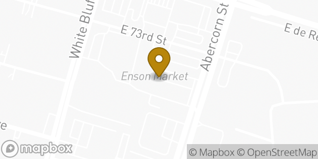 Map showing the location of Amazon Locker - Caelan in Savannah, GA 31405