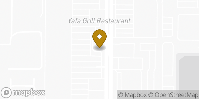 Map showing the location of Starbucks in Fresno, CA 93710