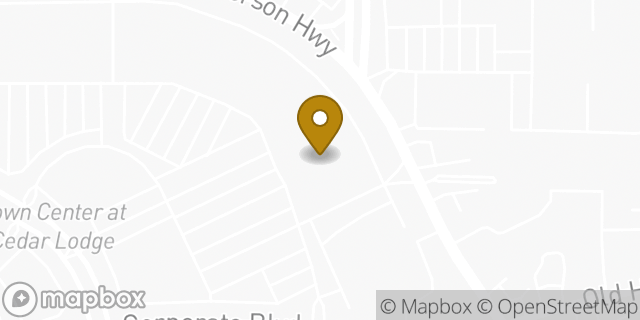 Map showing the location of Whole Foods Market in Baton Rouge, LA 70809