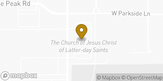 Map showing the location of The Church of Jesus Christ of Latter-day Saints in Glendale, AZ 85310