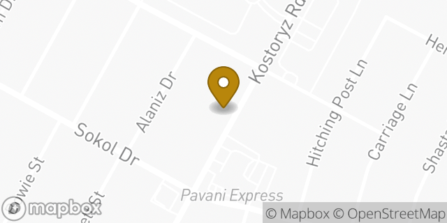 Map showing the location of American Legion Post 364 in Corpus Christi, TX 78415