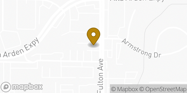 Map showing the location of Budget Truck Rental in Sacramento, CA 95825