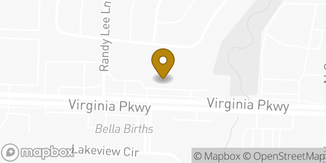 Map showing the location of Papa Johns Pizza in McKinney, TX 75071